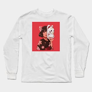 Kitsune Girl Long Sleeve T-Shirt